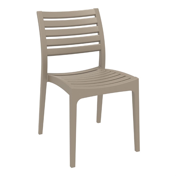 Furnlink Siesta Exclusive Ares Chair - Taupe (Direct) (Pack 2)