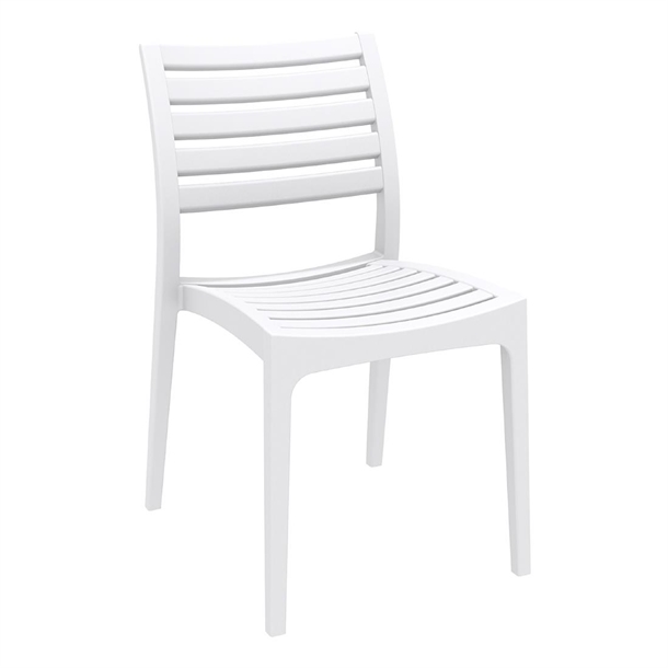 Furnlink Siesta Exclusive Ares Chair - White (Direct) (Pack 2)