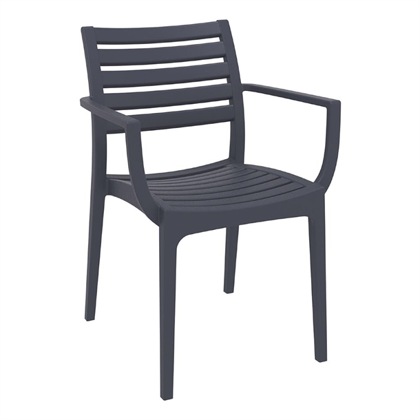 Furnlink Siesta Exclusive Artemis Armchair - Anthracite (Direct) (Pack 2)