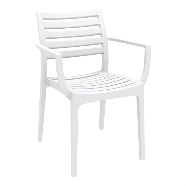 Furnlink Siesta Exclusive Artemis Armchair - White (Direct) (Pack 2)