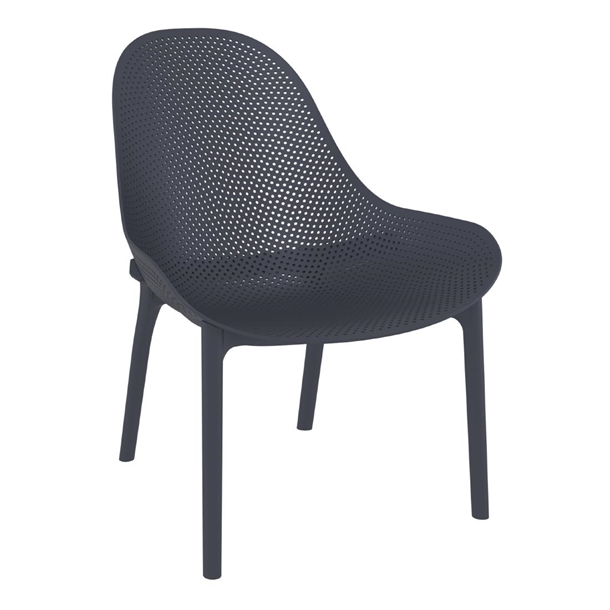 Furnlink Siesta Exclusive Sky Lounge - Anthracite (Direct) (Pack 2)