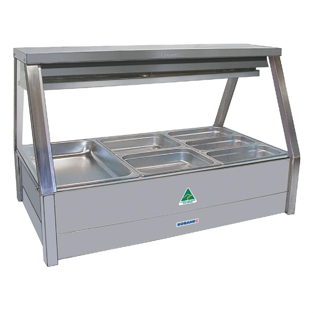 Roband P/Foamed Food Bar-Plate & X-Fin EFX23RD Fits 6x1/2 65mm Pans (B2B)