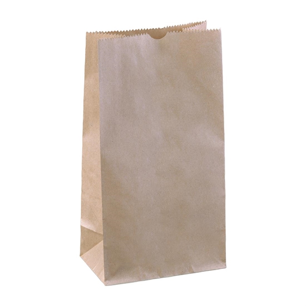 Detpak #4 SOS Brown Paper Bag (Pack 2000) (B2B)