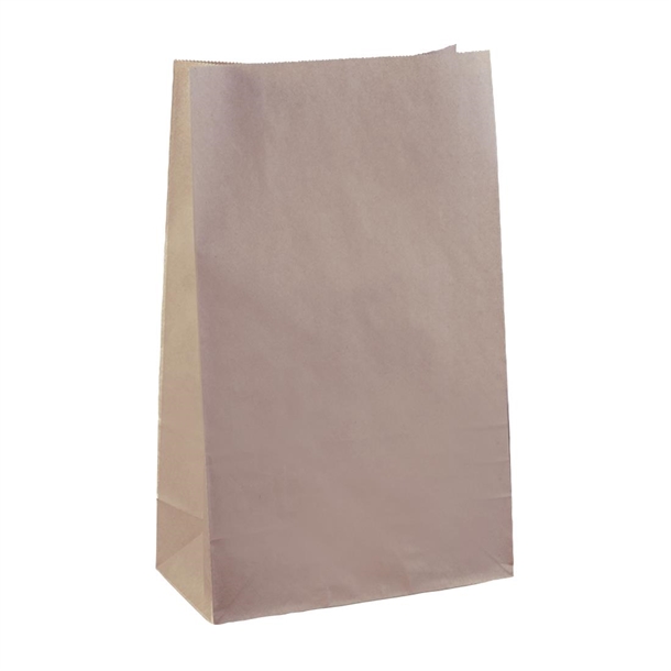 Detpak #25 SOS Brown Paper Bag (Pack 100) (B2B)