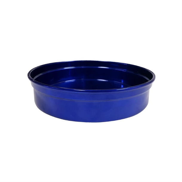 Tomkin Round Aluminium Bar Tray Blue 240x50mm (B2B)