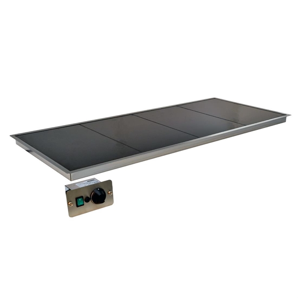 Versigen In-Counter Versitop Ceramic Glass Food Warmer - 4 x 1/1 GN (Direct)