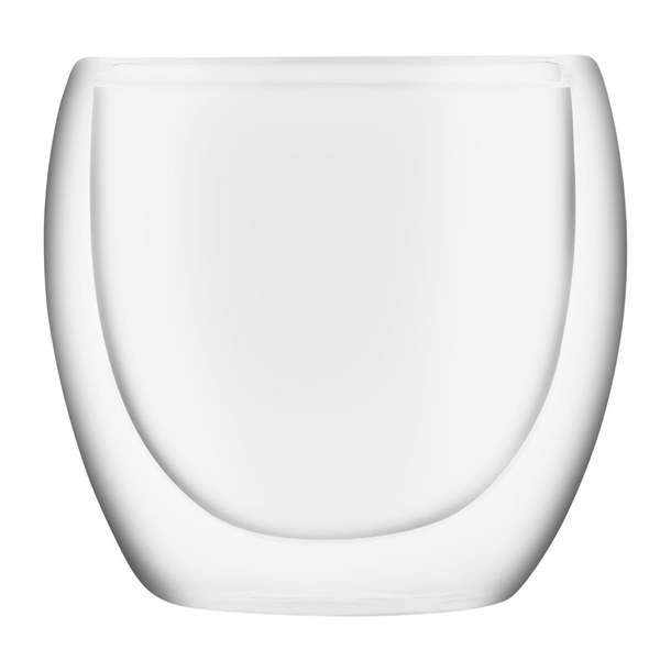 Brew Infusion Double Wall Glass - 80ml (Pack 12) (B2B)