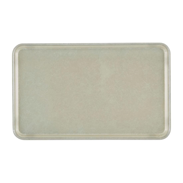 Cambro Camtray Rectangular Tray - Antique Parchment - 320x530mm