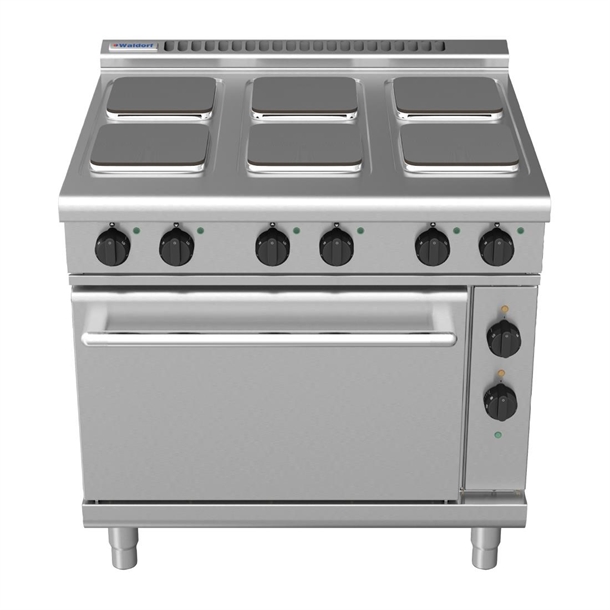 Waldorf 800 - 900mm Electric Range Static Oven Low Back Version (Direct)