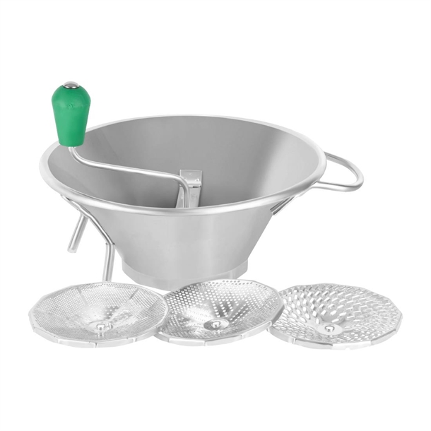 Louis Tellier Heavy Duty Food Mill 310mm with Stainless Steel Blades (B2B)