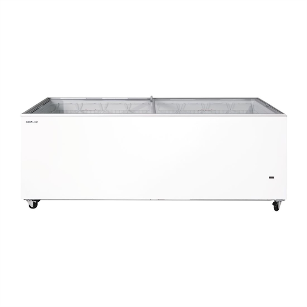 Bromic Display Chest Freezer - Flat Glass Top - 670Ltr (Direct)