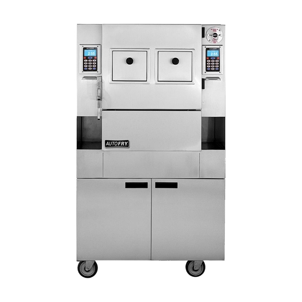 AutoFry Freestanding Ventless Fryer - MTI-40E - Dual Basket - 2x11.5Ltr (Direct)