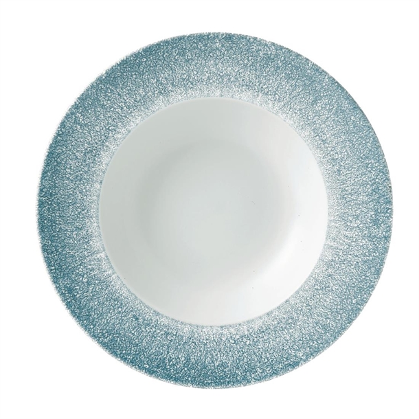 churchill-studio-prints-raku-topaz-blue-wide-rim-bowl-280mm