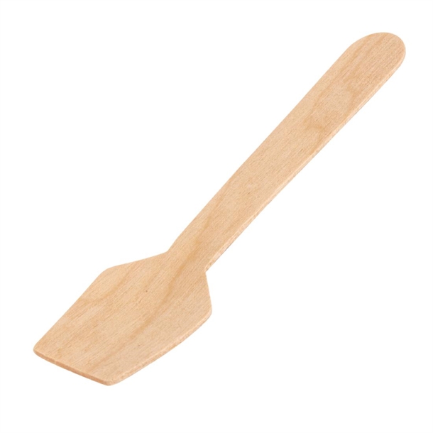Lot De 300 Cuillères En Bois 9,5 Cm - Couverts Jetables écologiques Pour Dessert, Glace, Dégustation