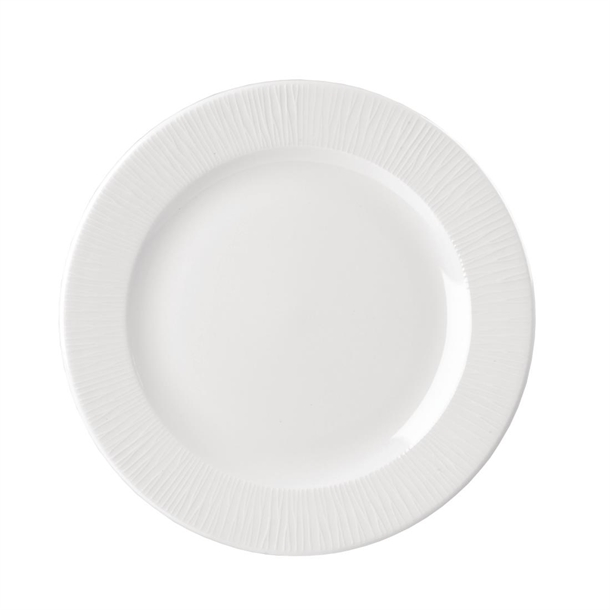 Churchill Bamboo Footed Plate - 10 1/4" (Box 12) (B2B)