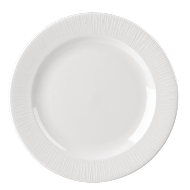 Churchill Bamboo Footed Plate - 9 1/8" (Box 12) (B2B)