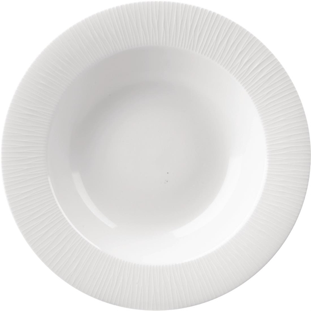 Churchill Bamboo Rimmed Bowl - 9.75" (Box 12) (B2B)