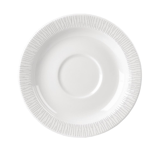 Churchill Bamboo Saucer - 5 7/8" (Box 12) (B2B)
