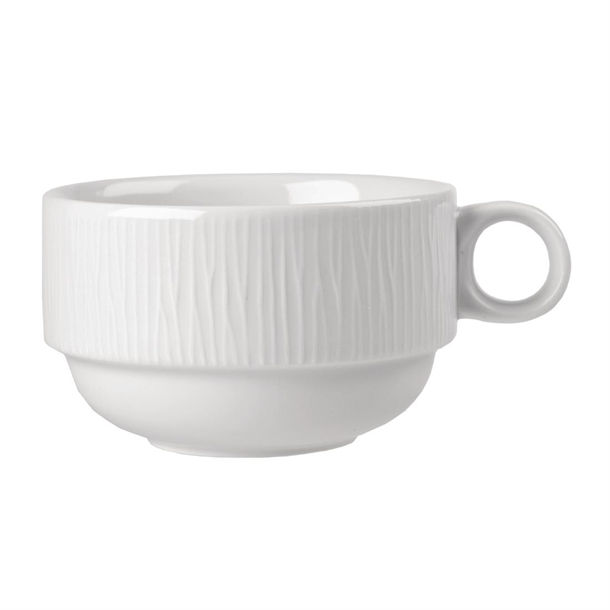 Churchill Bamboo Stacking Cup - 10oz (Box 12) (B2B)