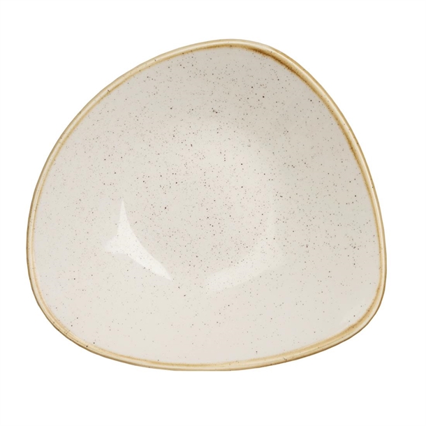 Churchill Stonecast Lotus Bowl Barley White - 235mm 9 1/4" (Box 12) (B2B)