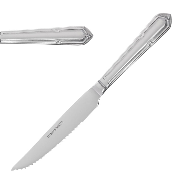 Olympia Dubarry Steak Knife St/St S/H (Box 12)
