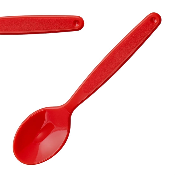 Olympia Kristallon Polycarbonate Spoon Red - 170mm (Pack 12)