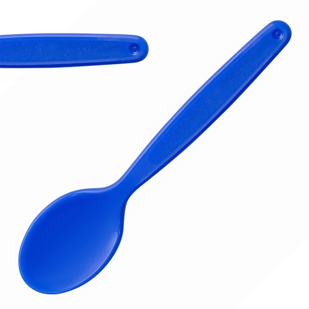 Olympia Kristallon Polycarbonate Spoon Blue - 170mm (Pack 12)