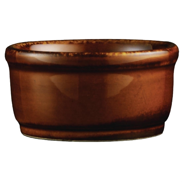 Churchill Rustics Simmer Dip Pot/Ramekin - 2oz 6.5cm 2 1/2" (Box 6) (B2B)