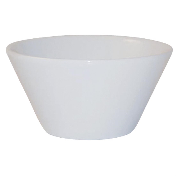 Churchill Bit on the Side Zest Snack Bowl White 12oz 121mm 4.7"(Box 12) (B2B)