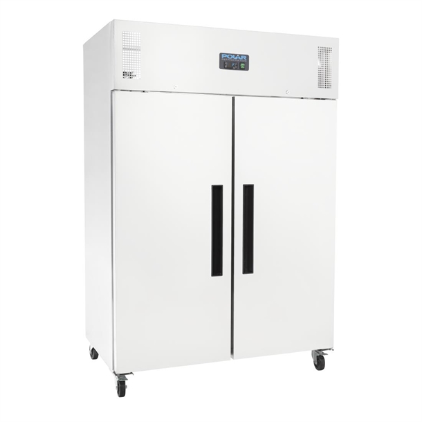 Polar G-Series Solid Double Door Refrigerator White Exterior - 1200Ltr 42.4cuft