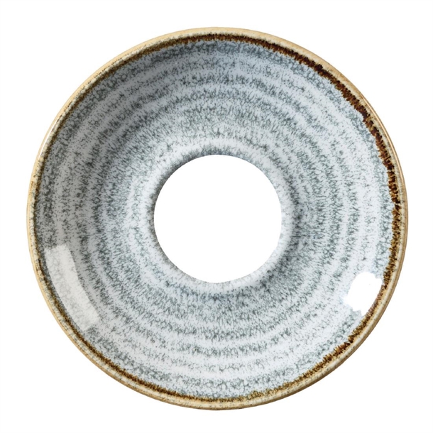 Churchill Studio Prints Stone Grey Saucer - 11.8cm 4 1/2" (Box 12) (B2B)