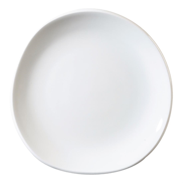 Churchill Trace Organic Round Plate - 18.6cm 7 1/4" (Box 12) (B2B)