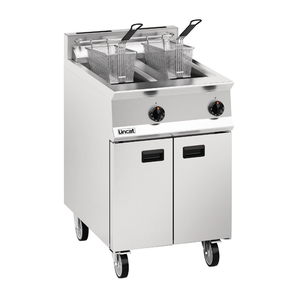 Lincat Opus 800 Propane Gas Fryer Twin Tank 600mm (B2B)
