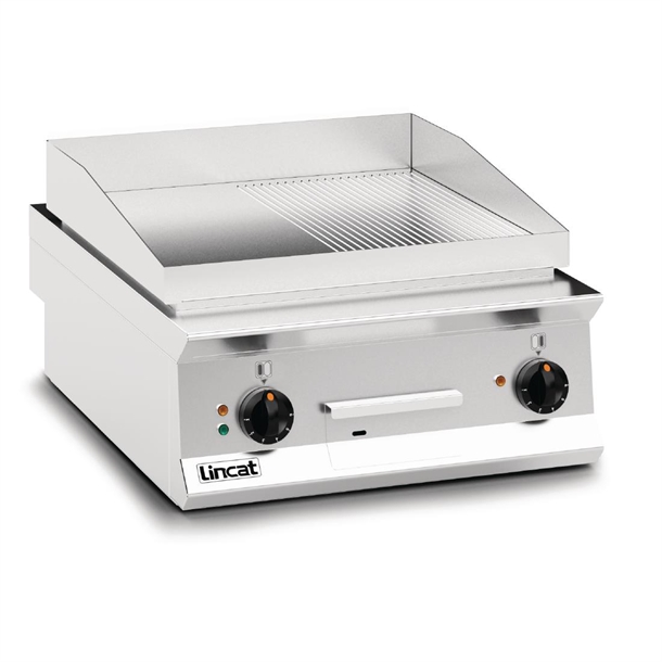 Lincat Griddle Half Ribbed Plate 600mm Wide Electric (B2B)