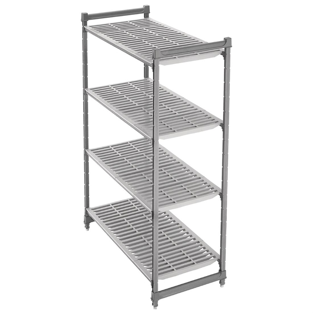 Cambro Camshelving Basics Plus 4 Tier Shelving Starter Unit - 1830x1220X610mm