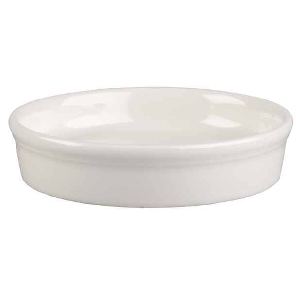 Churchill Mediterranean White Mezze Dish - 5" 7oz (Box 12) (B2B)