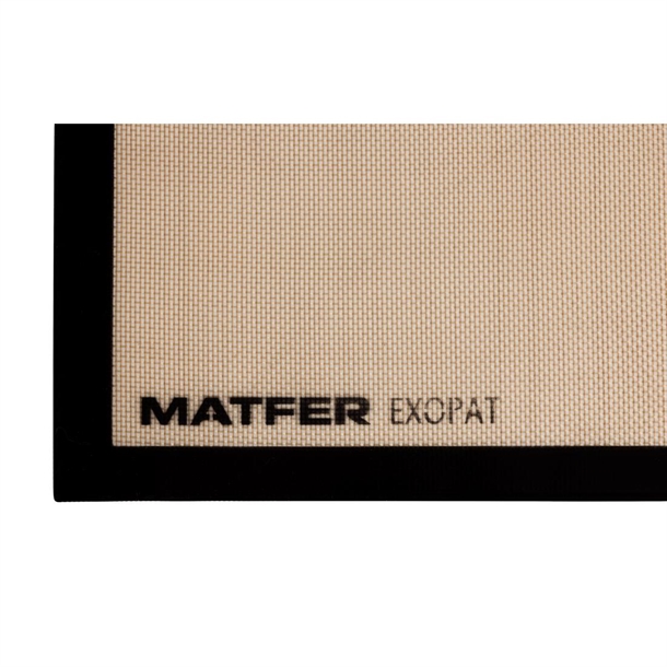 Matfer EXOPAT Tapis Silpat Non-Stick GN 1/1 – 520 X 315 Mm – Cuisson Viennoiseries, Sucre & Nougatine Sans Graisse