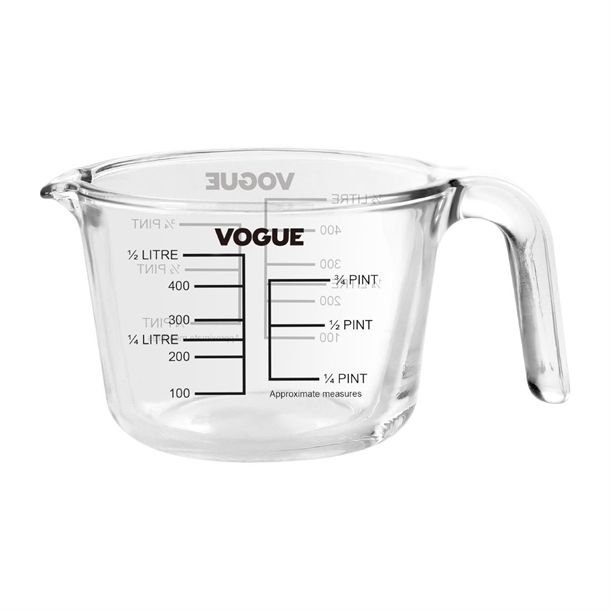 Vogue Glass Measuring Jug - 500ml