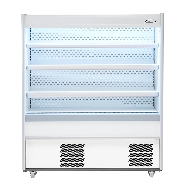 Williams Gem Slimline Multideck White - Nightblind - 1510mm 3 Shelf (Direct)