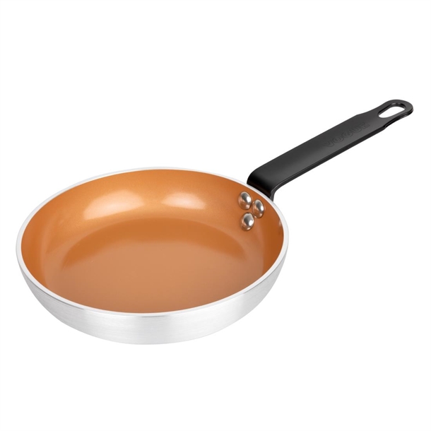 Vogue Ceramic Coated Aluminium Non-Stick Fry Pan 200mm