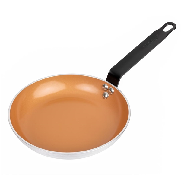 Vogue Ceramic Coated Aluminium Non-Stick Fry Pan - 240mm