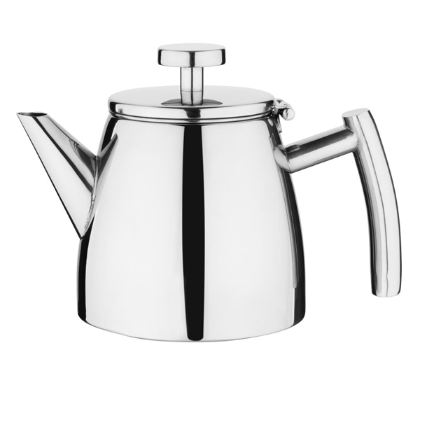 Olympia Conical Insulated Teapot with Filter St/St - 350ml