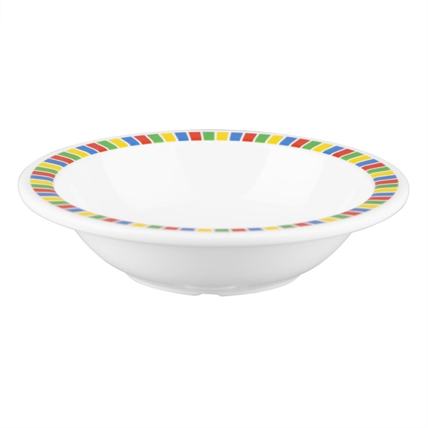 Olympia Kristallon Fairground Melamine Bowl - 150mm (Box 12)