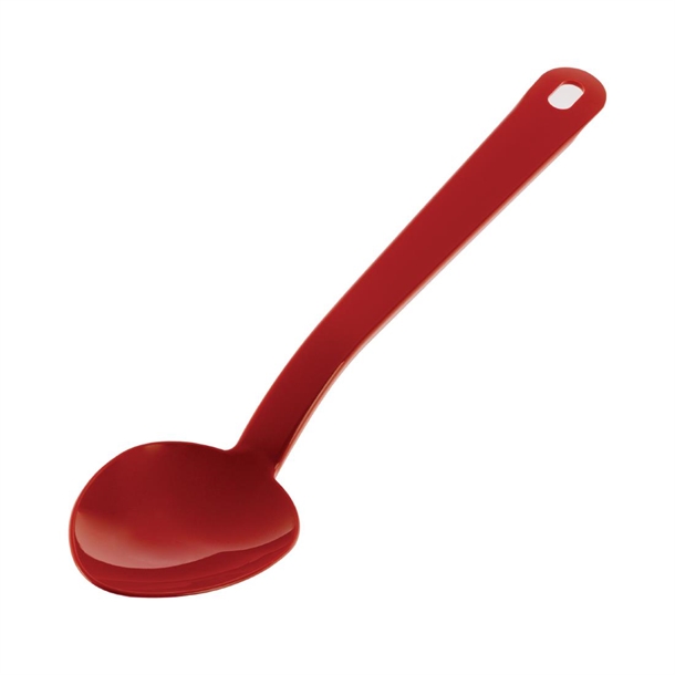 MatferBourgeat Exoglass Serving Spoon Red - 340mm (B2B)