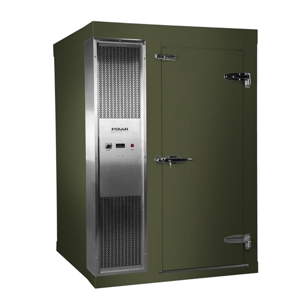 Polar U-Series 2.1x2.1m Integral Walk In Freezer Room Green (Direct)