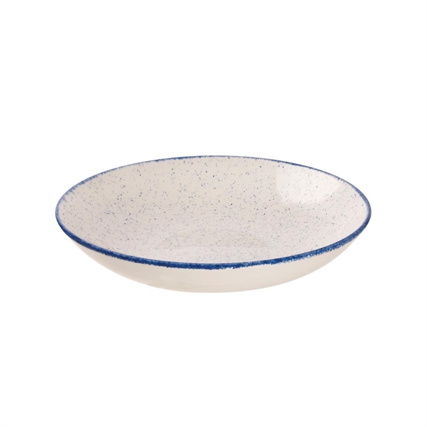 Stonecast Hints Blueberry Indigo Coupe Bowl 248mm 9 3/4" (Box 12)(B2B)