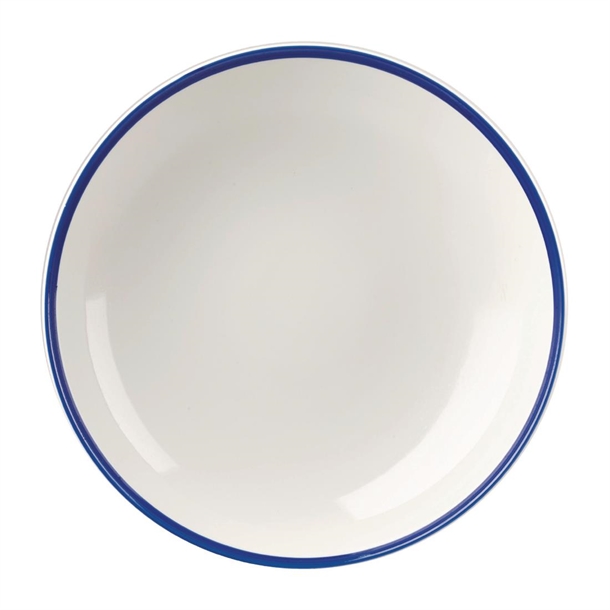 Churchill Retro Blue Coupe Bowl - 9 3/4" (Box 12) (B2B)