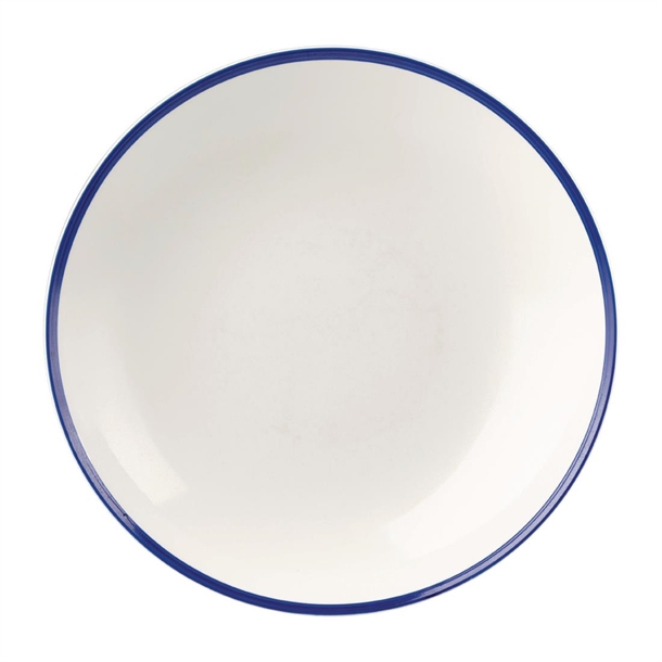 Churchill Retro Blue Coupe Bowl - 12" (Box 6) (B2B)