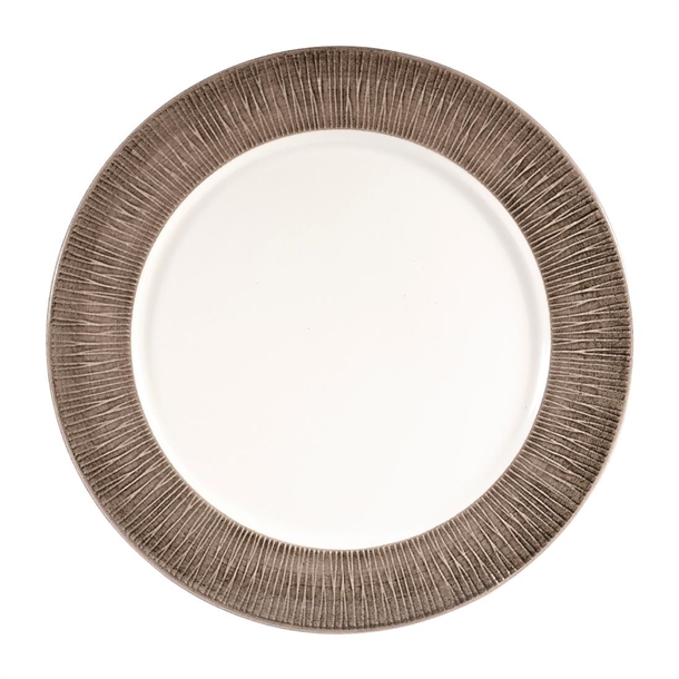 Churchill Bamboo Spinwash Dusk Presentation Plate - 12" (Box 12) (B2B)
