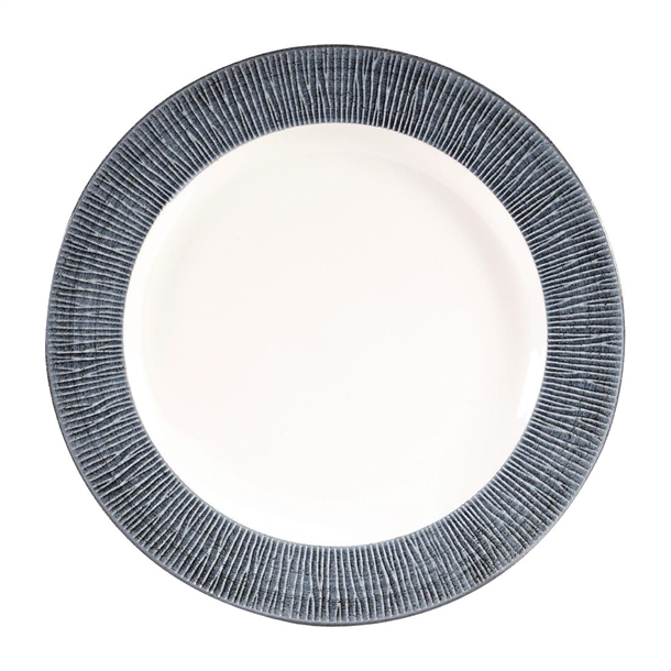 Churchill Bamboo Spinwash Mist Footed Plate 10 7/8" (Box 12) (B2B)